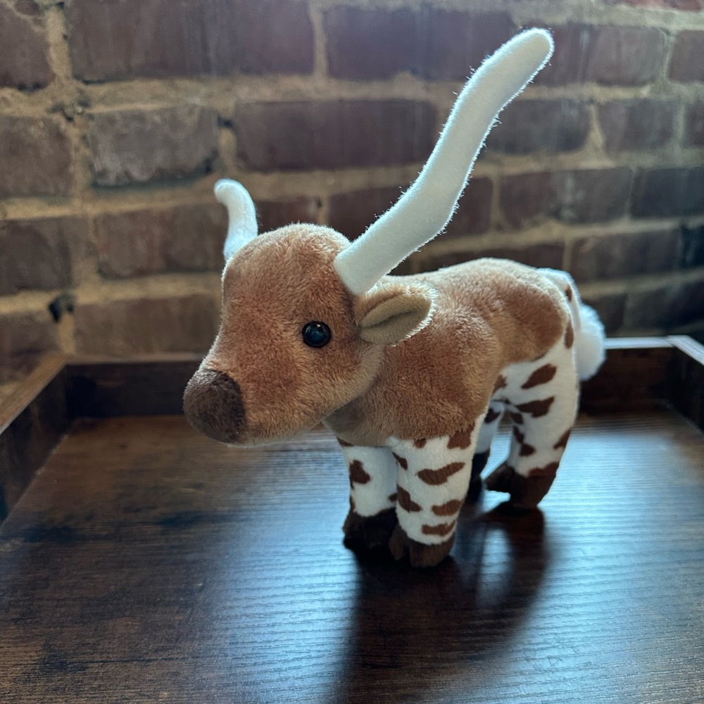Douglas Cuddle Toys Longhorn Bull 1576 Plush Stuffed Animal Pre-Owned 2023